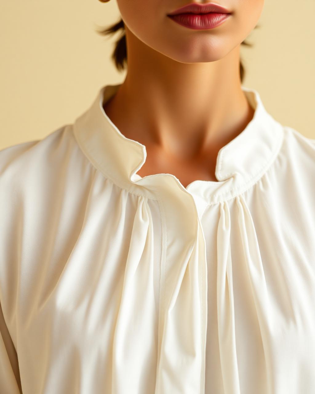 Angel Pintuck Blouse detail
