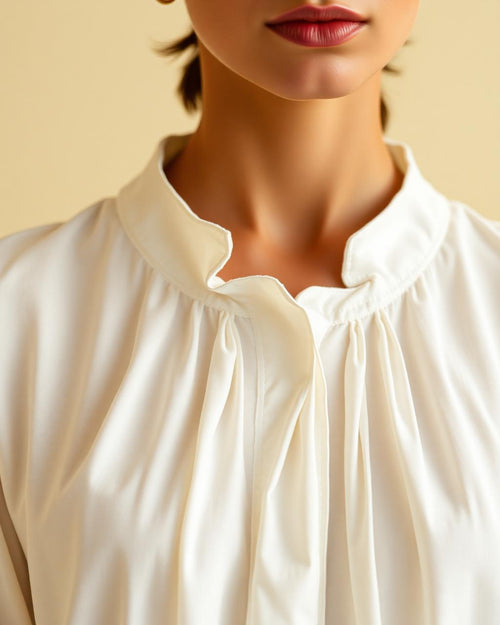 Angel Pintuck Blouse detail