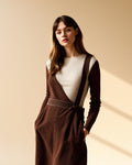 Barnes Linen Wrap Dress