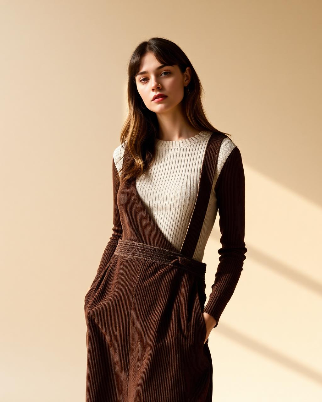Barnes Linen Wrap Dress