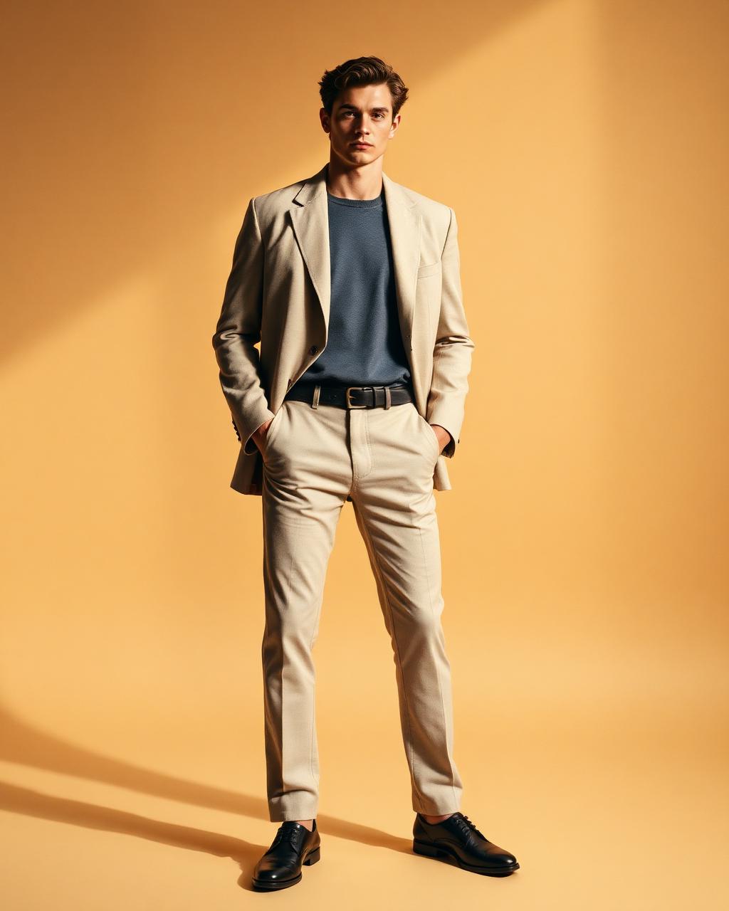 Bermondsey stone slim chino trousers