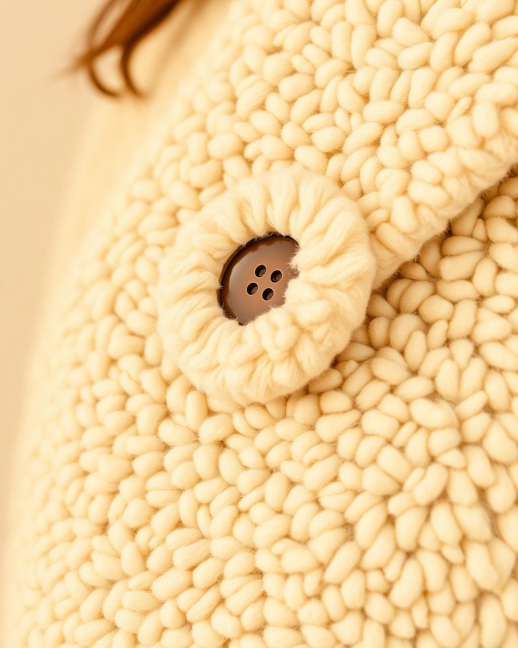 Blackheath Boucle Coat detail