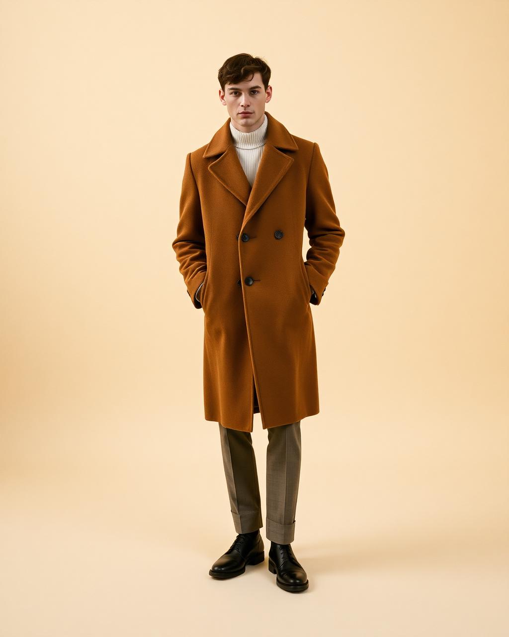 Chancery Double-Breasted Overcoat