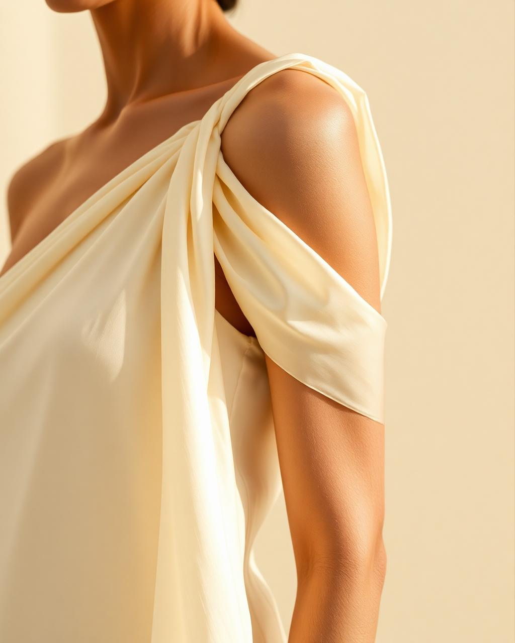 Eaton Silk Slip Dress detail