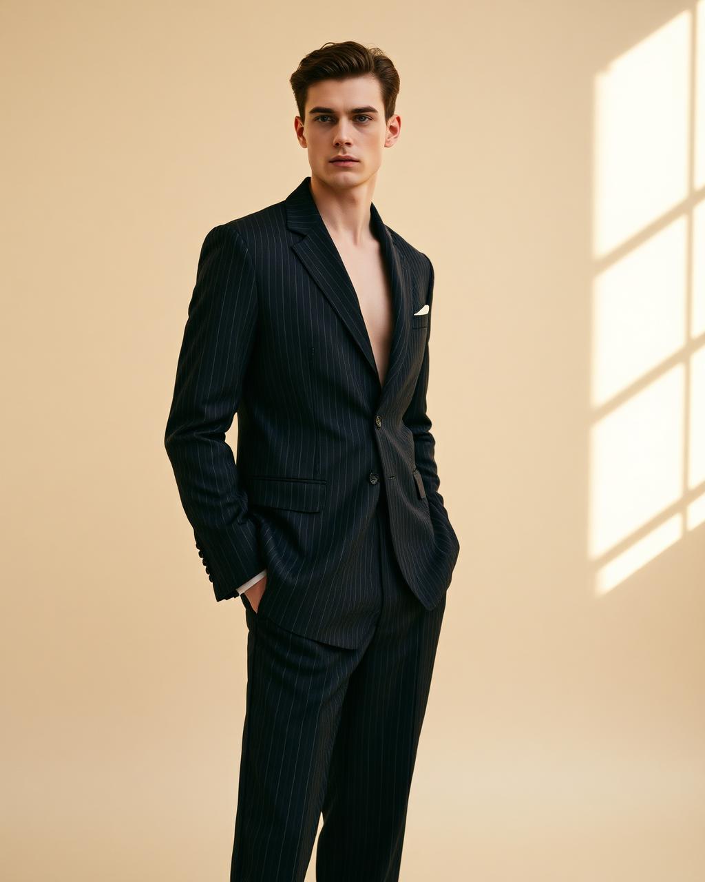 Lombard Pinstripe Jacket