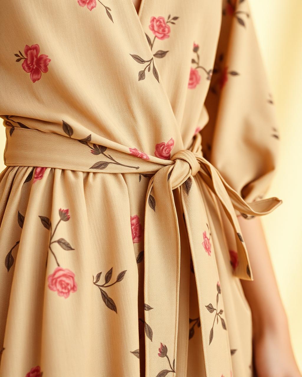 Portobello Tiered Dress detail