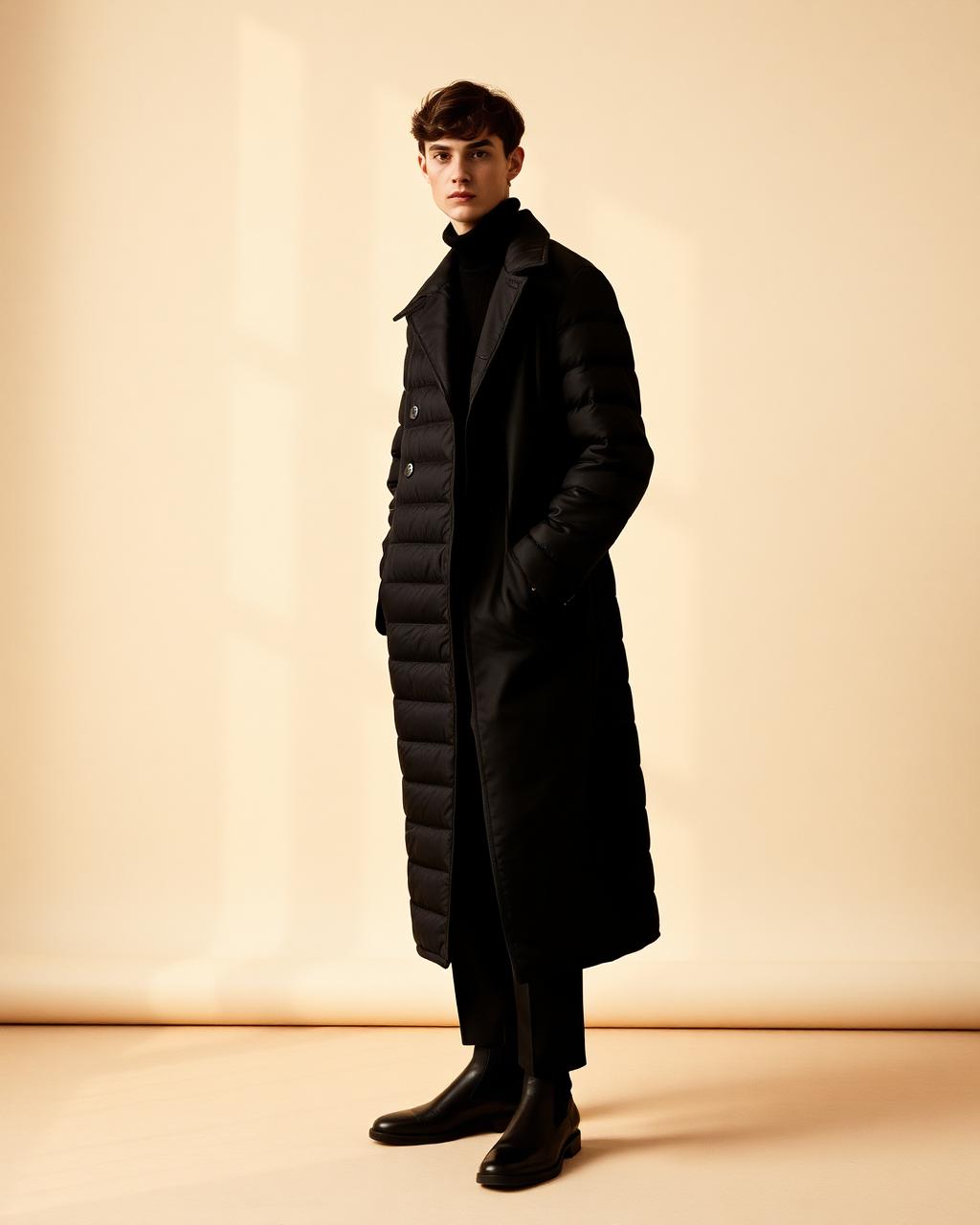 Putney Longline Quilted Coat