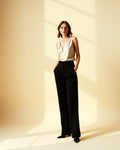 Richmond Tapered Crepe Trousers