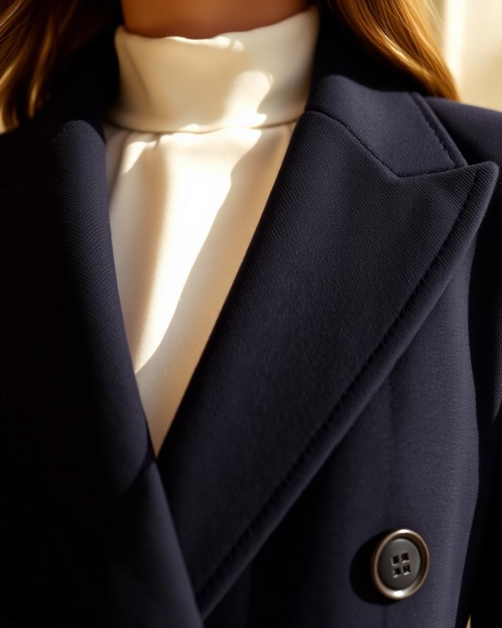 Threadneedle Longline Blazer detail